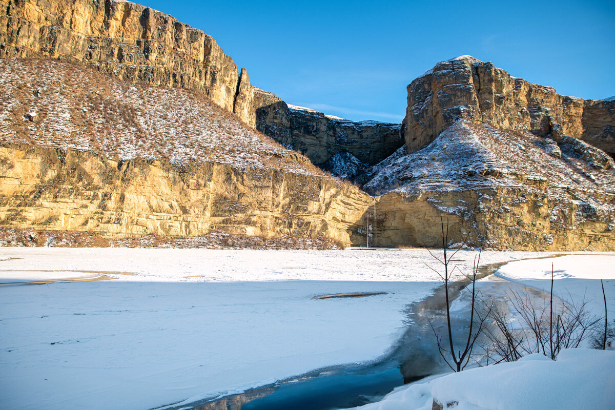 Горный зимний Дагестан. - Дина Евсеева Горный зимний Дагестан. - Дина Евсеева