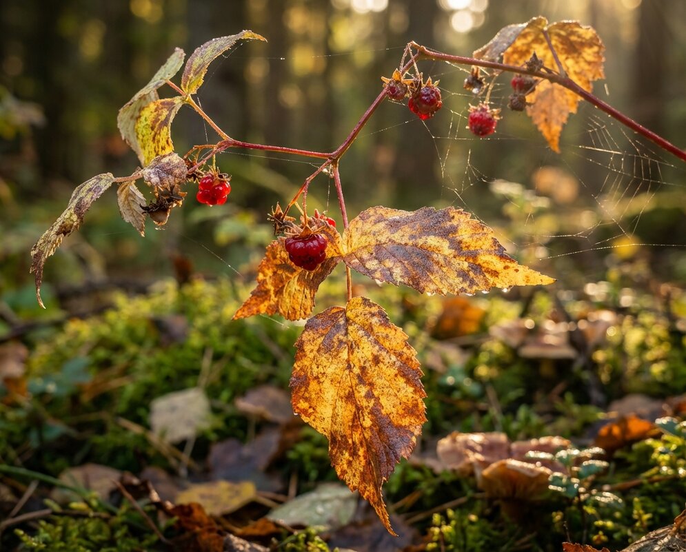 Малина в паутинке - Лилия 