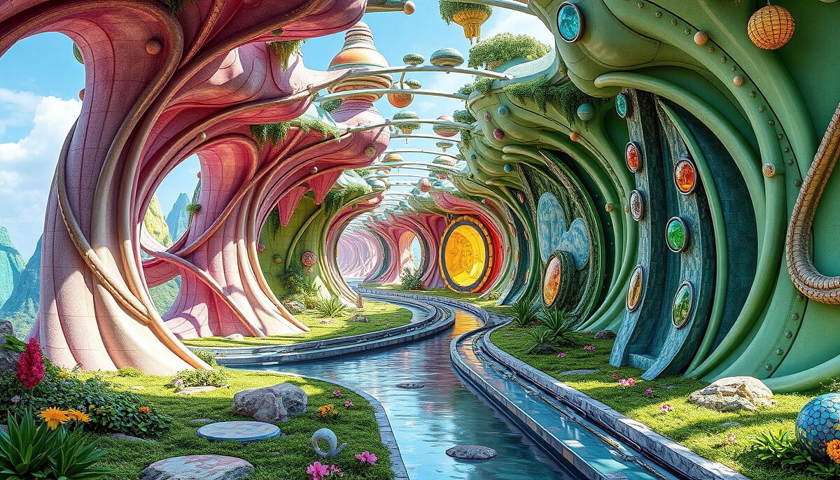 Проект-2. "Фантастическая и красочная инфраструктура к концу 21 века."(4) - Игорь Питерский