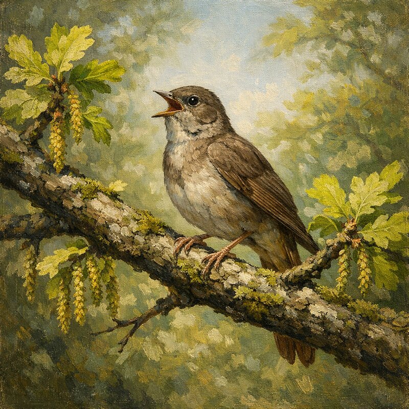 Соловей (Luscinia luscinia) - Денис Бочкарёв