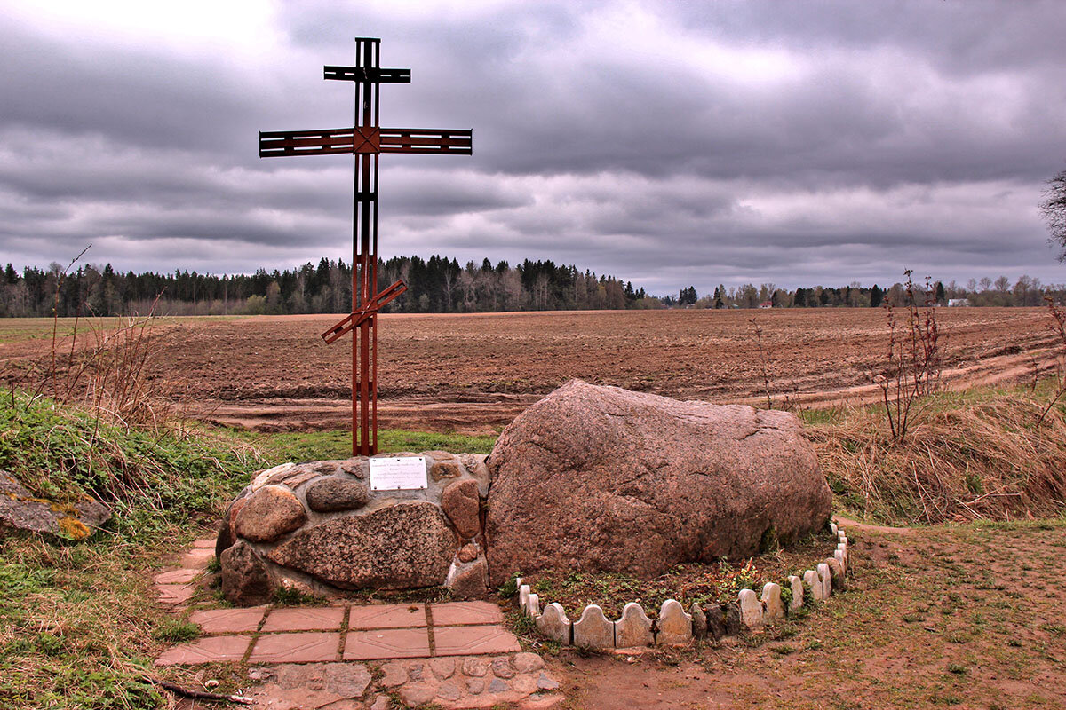 Поклонный крест. Село Рождествено. Ленинградская область - Сергей Сомихин