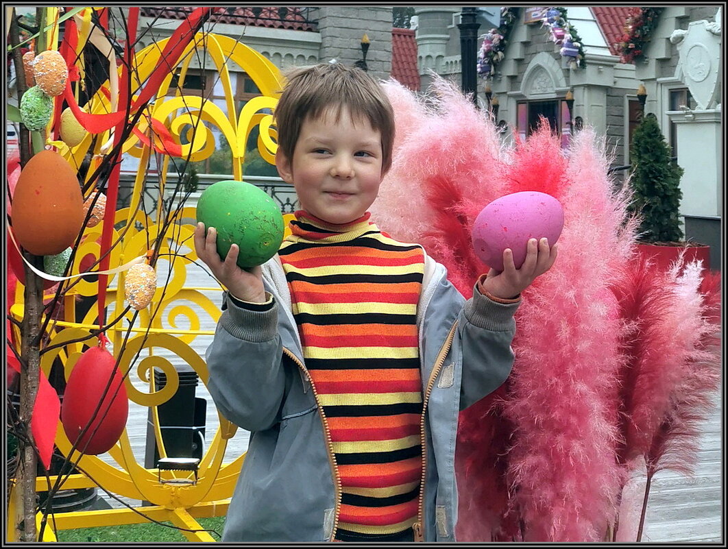 Тимофей в парке. - Ольга Довженко