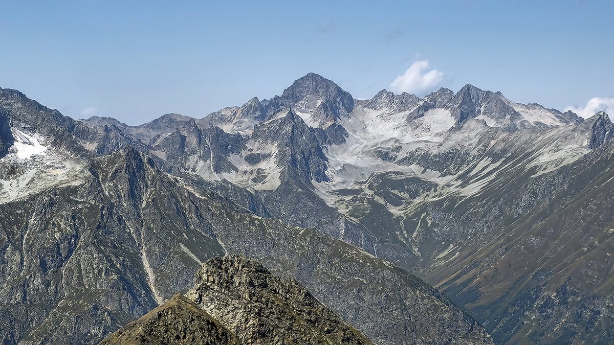 Домбай, северная часть Главного Кавказского хребта - Gruff_D .