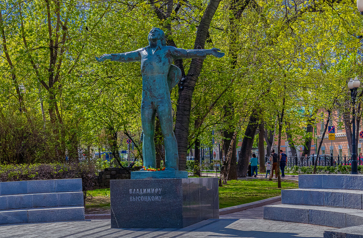 Москва. Памятник Высоцкому - Aleksey Afonin