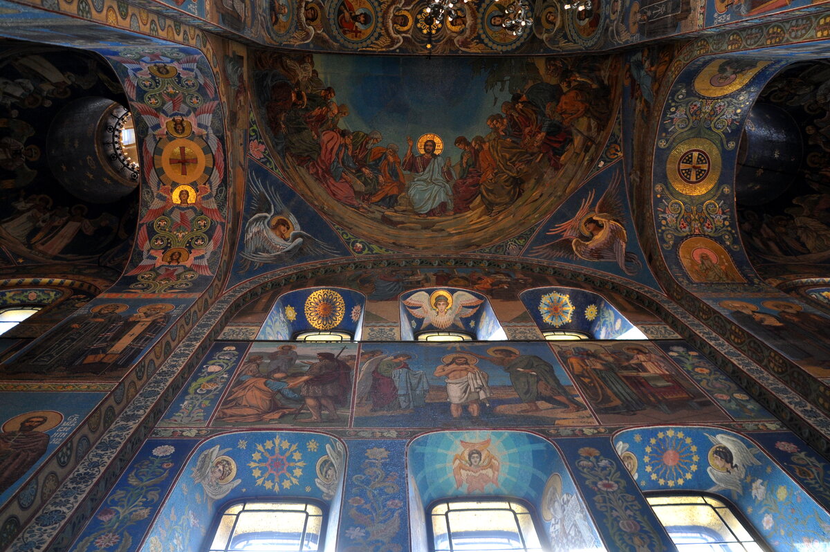 Мозаика южного свода "Нагорная проповедь"(художник В.В. Беляев) - Татьяна Машошина