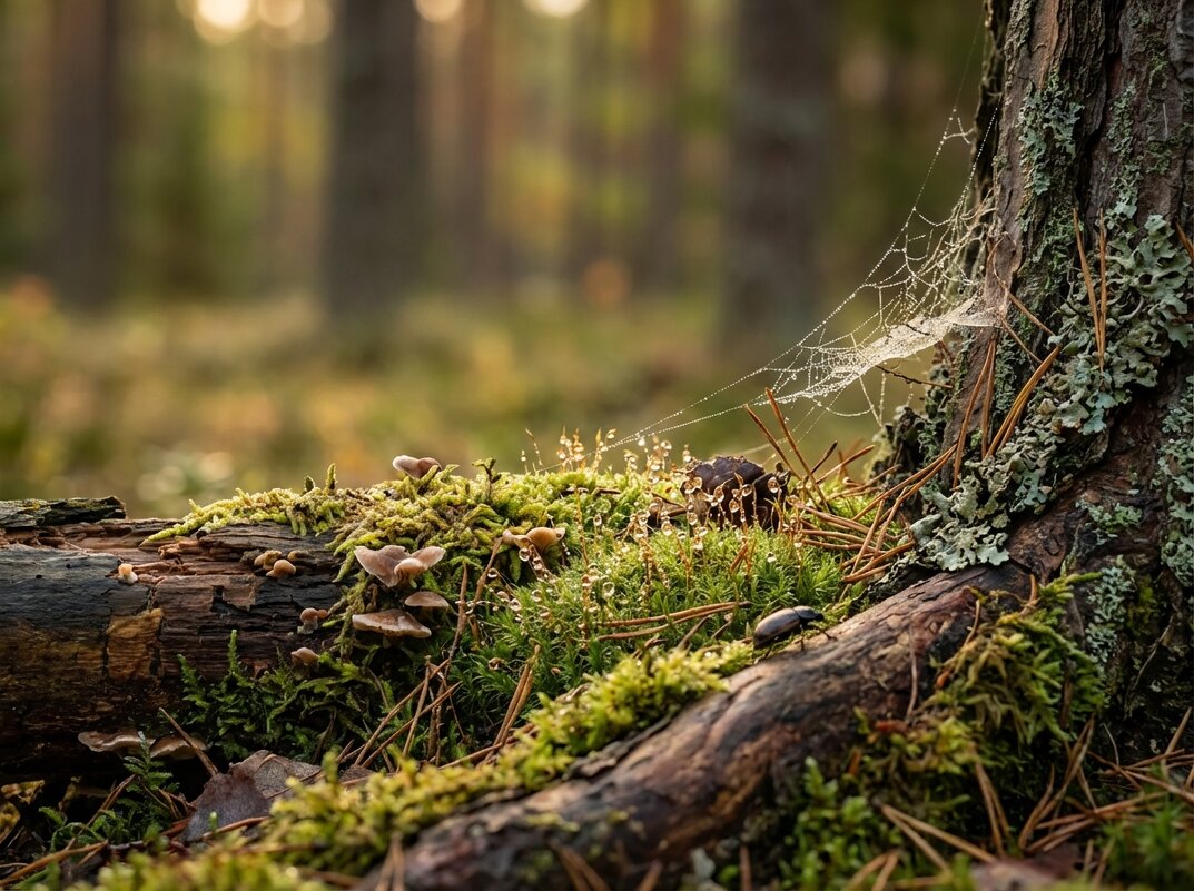 Вечер в лесу - Лилия 