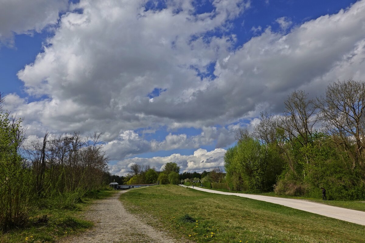 Улыбчивый апрель, держись, Лети легко под облаками... - Галина 