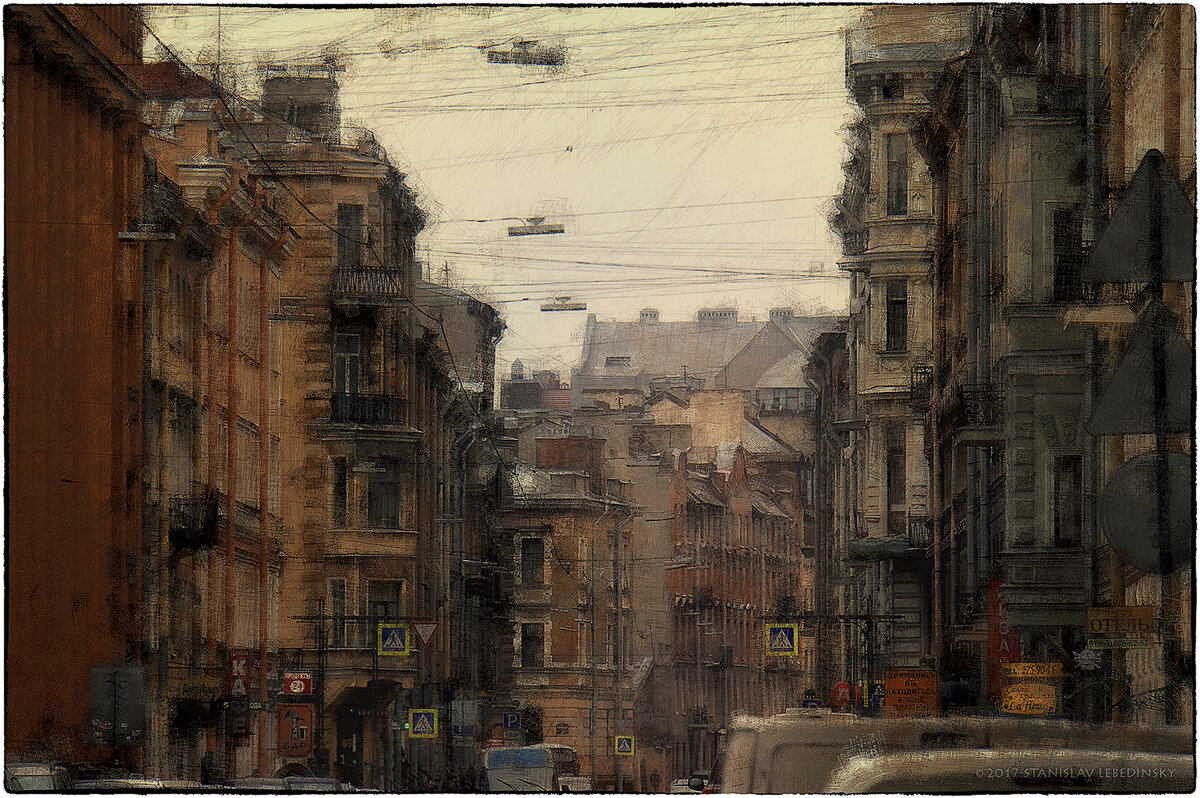 My magic Petersburg_02413_БаскOв переулок - Станислав Лебединский