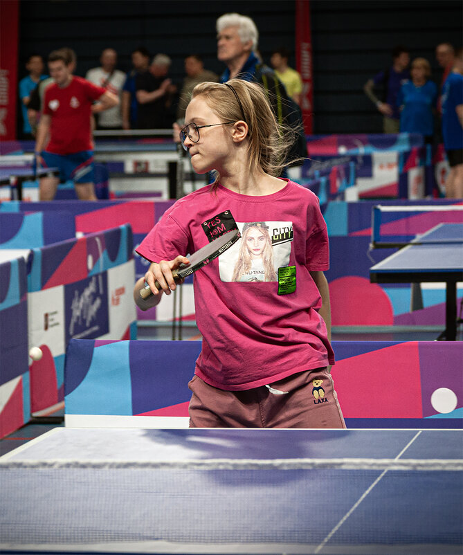 Турнир по настольному теннису в Лужниках во Дворце Дружбы. "Народные игры" 2026. - Юрий Яньков