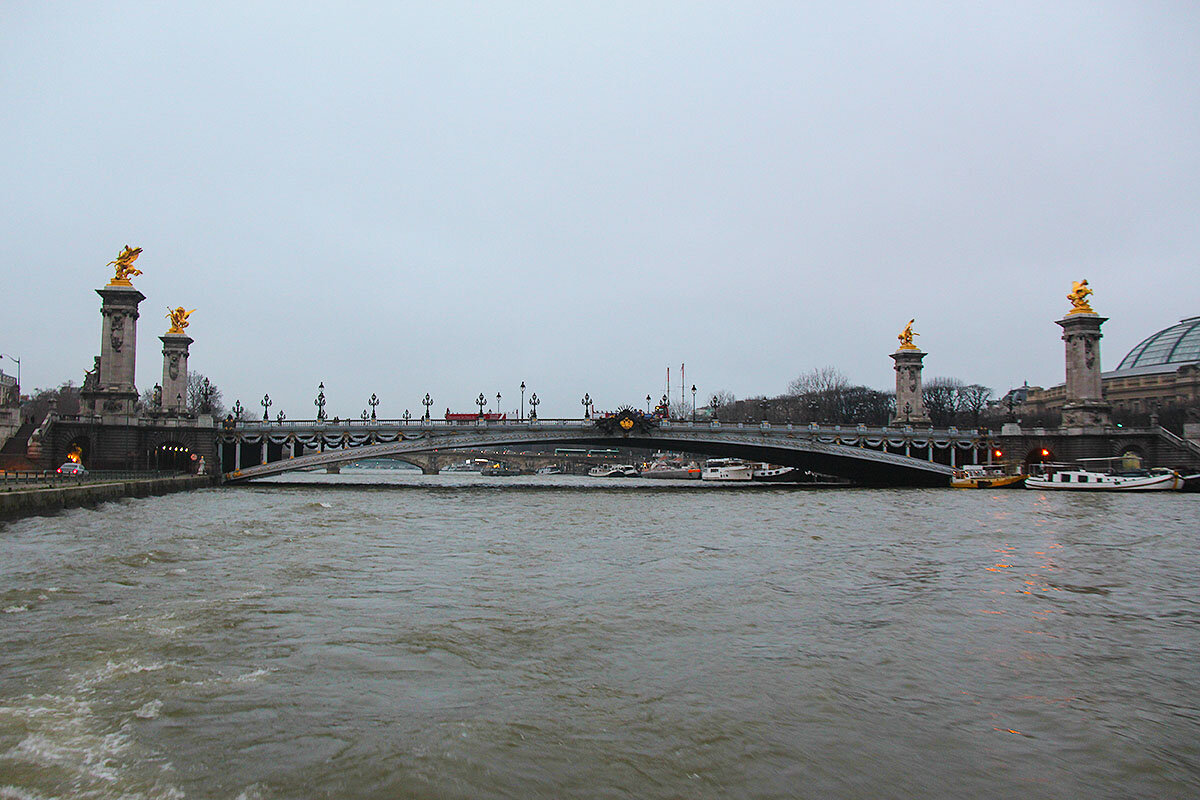 Мост Александра III через Сену в Париже - Сергей Сомихин