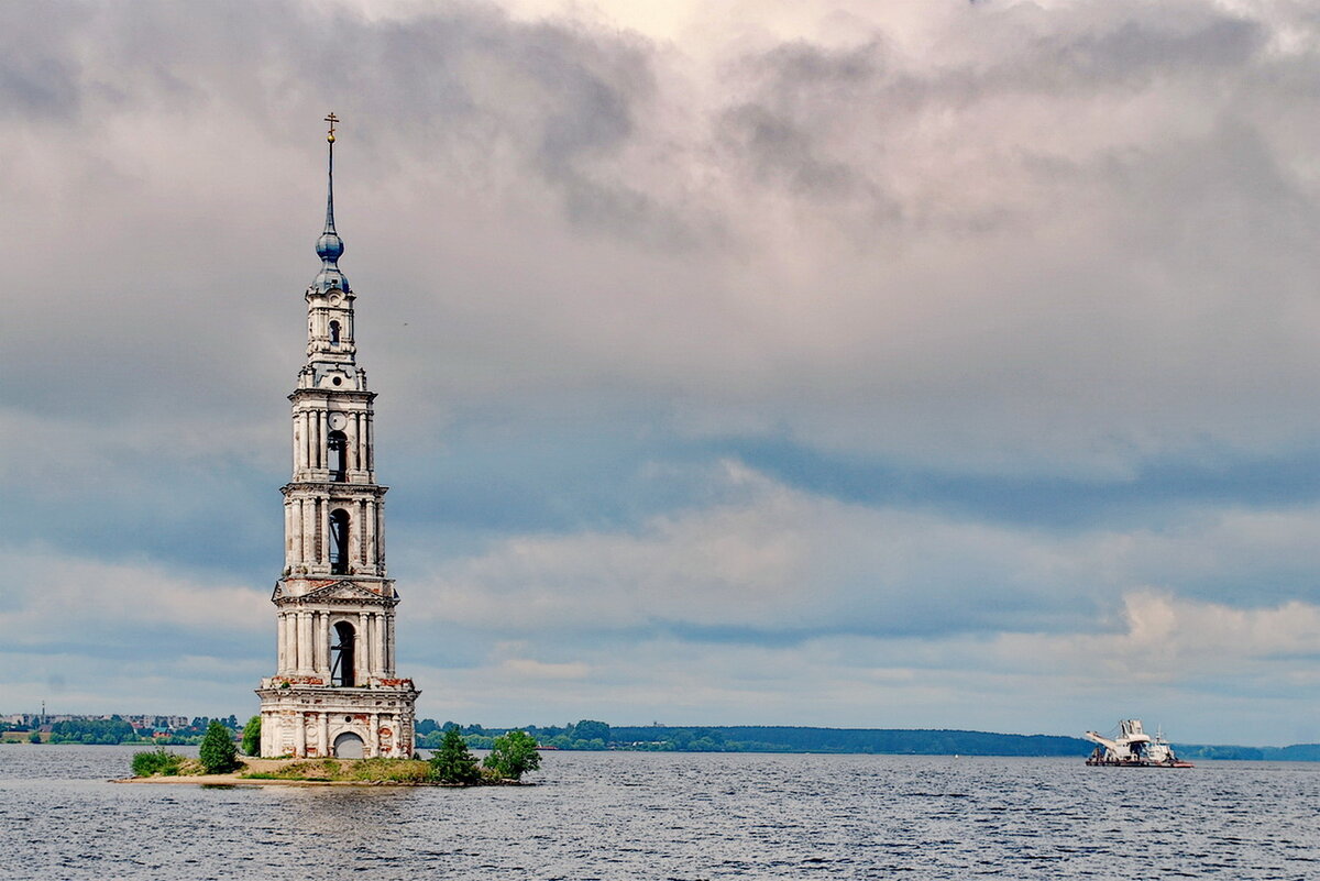 Колокольня Никольского собора. Калязин. - Анастасия Смирнова