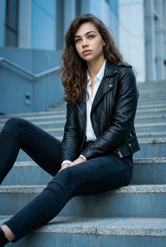 девушка в городе - Галина Бочарова