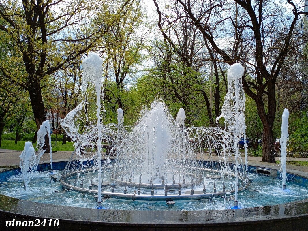 Фонтан в Комсомольском парке - Нина Бутко