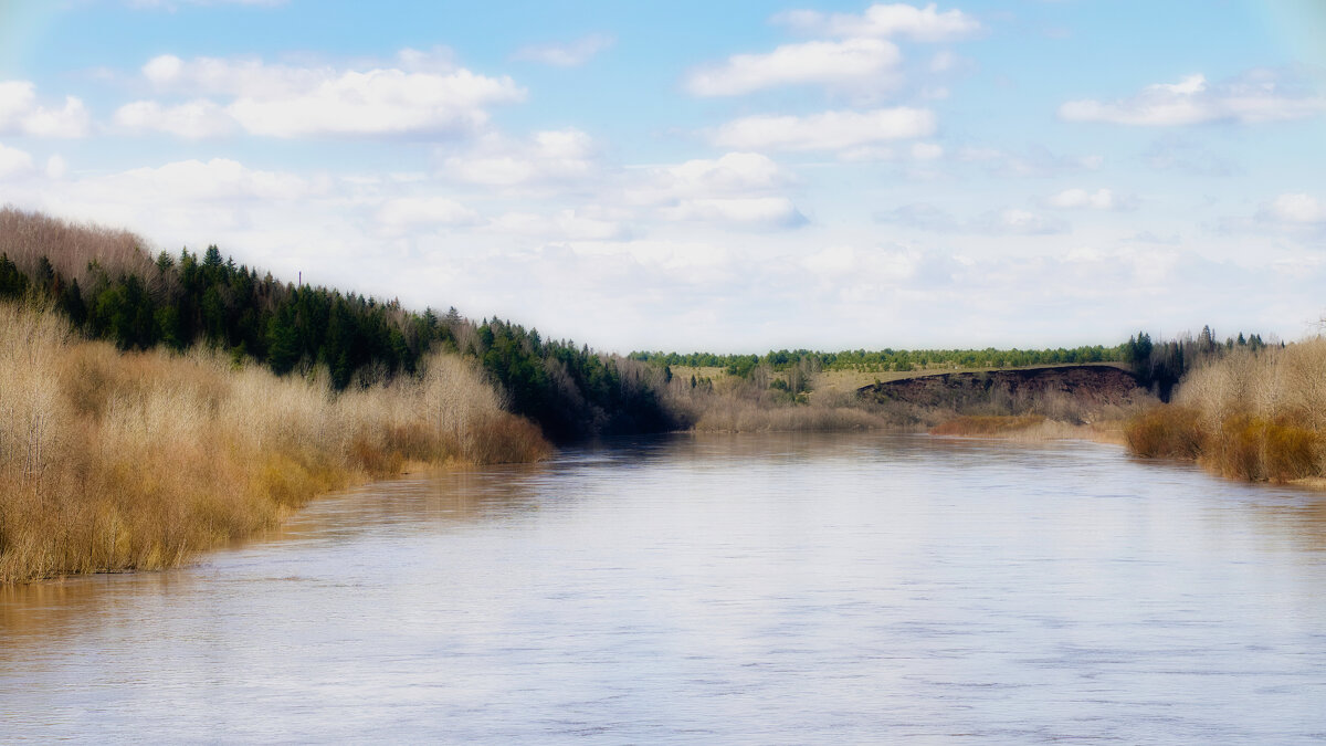 Половодье на реке Кильмезь, 23 апр. 2026 г. - Василий Ахатов