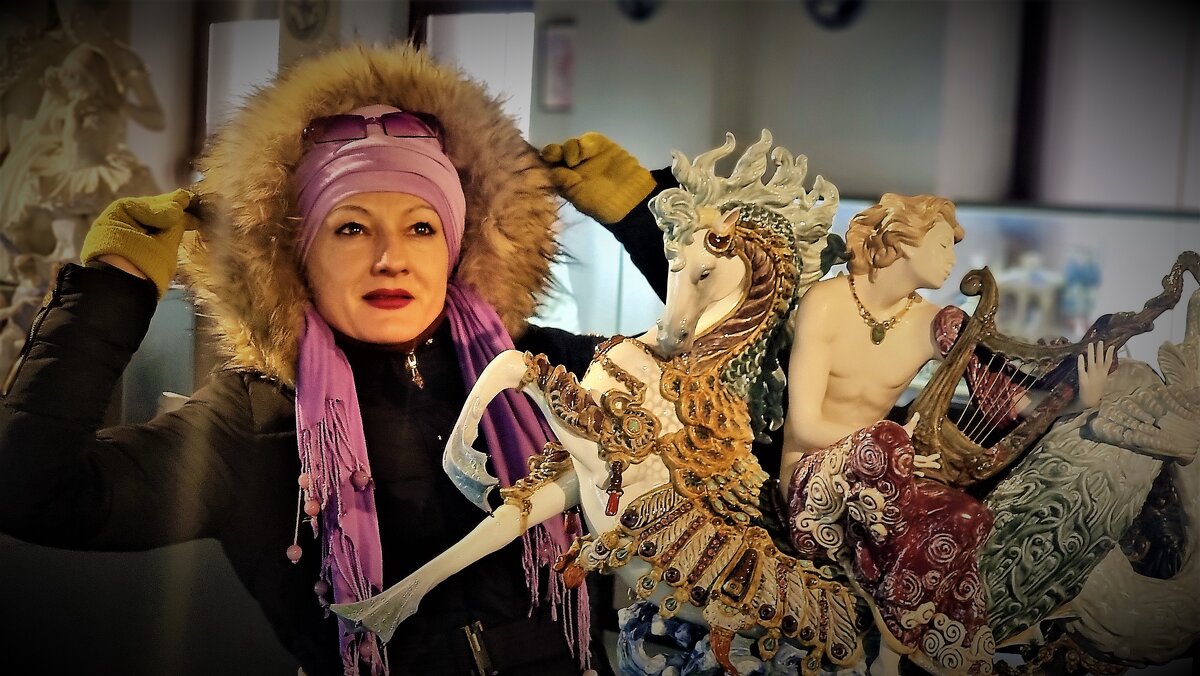 Выставка из фарфора - Лана 