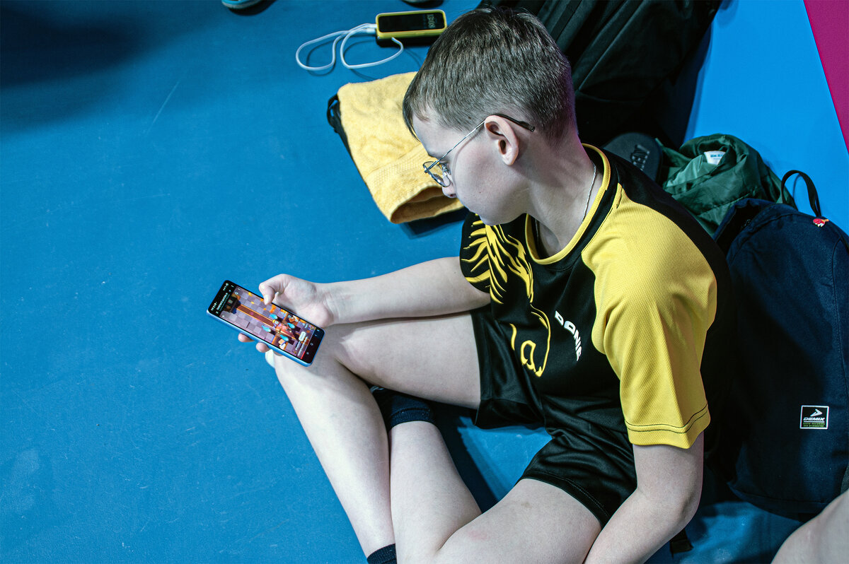 Турнир по настольному теннису в Лужниках во Дворце Дружбы. "Народные игры" 2026 - Юрий Яньков