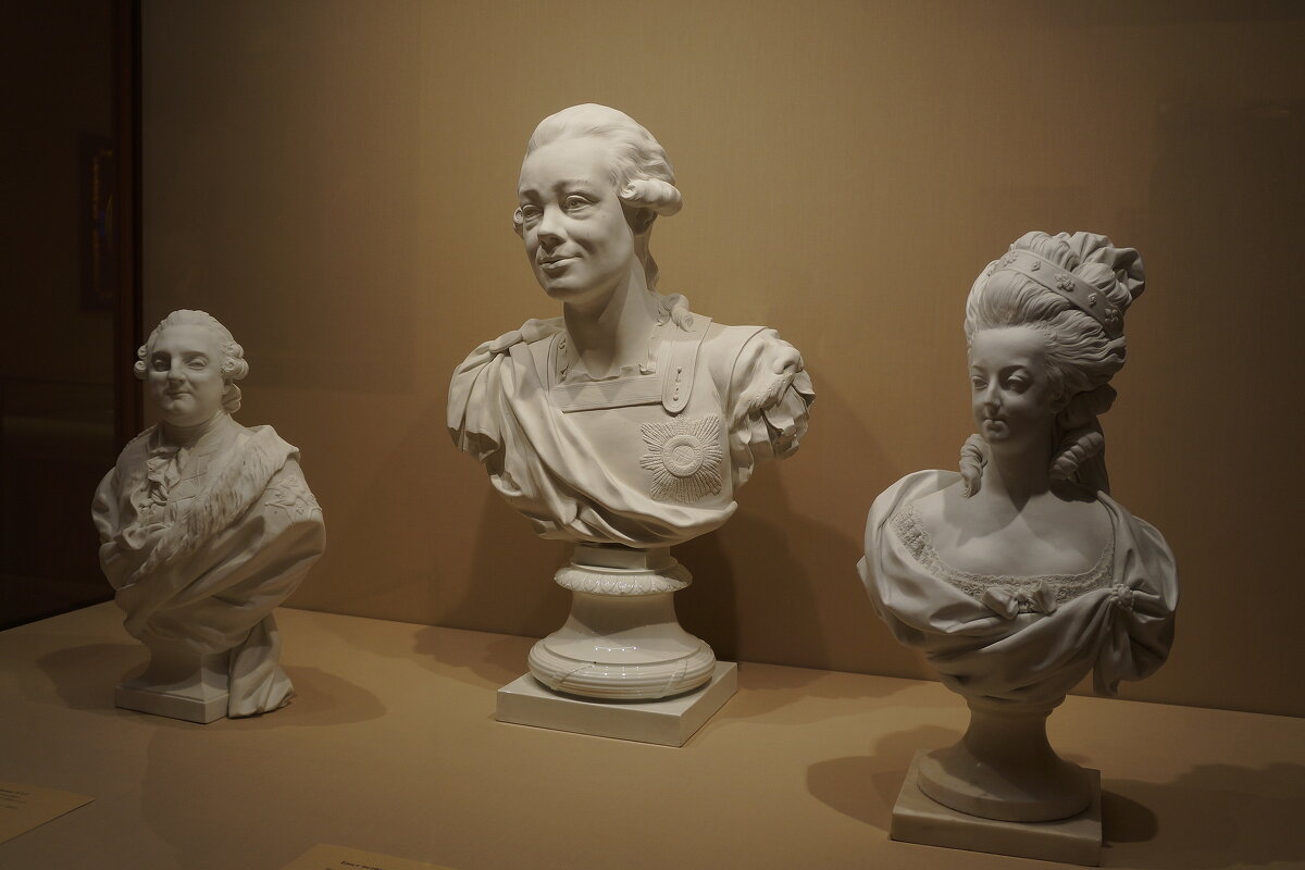 король Людовик XVI 1789 / великий князь Павел Петрович 1780 / королева Мария-Антуанетта 1782 - zavitok *