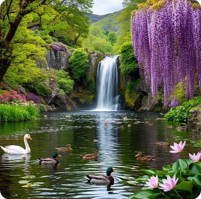 водопад - Mila 