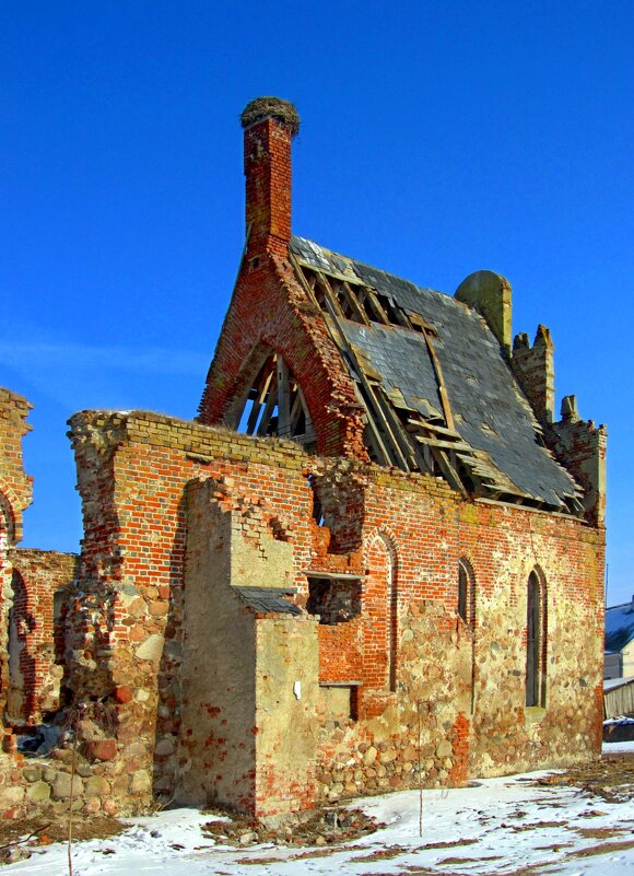 Руины кирхи Побетен - Сергей Карачин