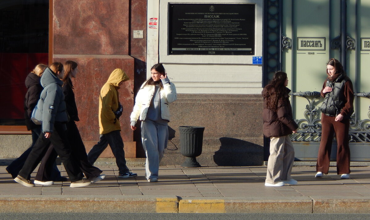 Молодежь на Невском - Магомед .