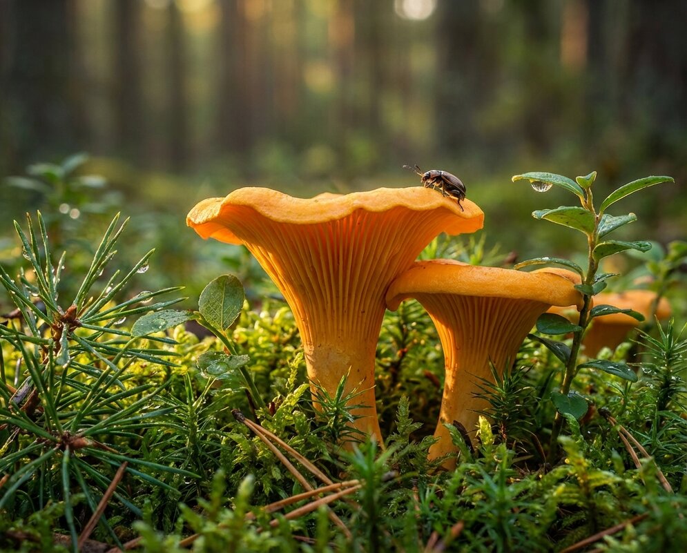 Лисички (грибы) - Лилия 