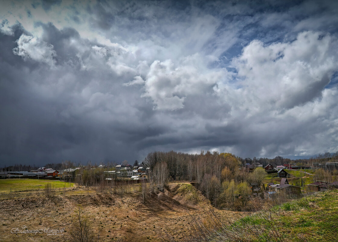 "Непогода в конце апреля"© - Владимир Макаров