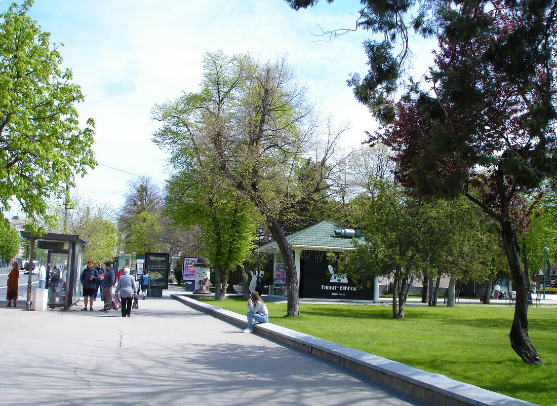 Весна в парке  Тренёва - Валентин Семчишин