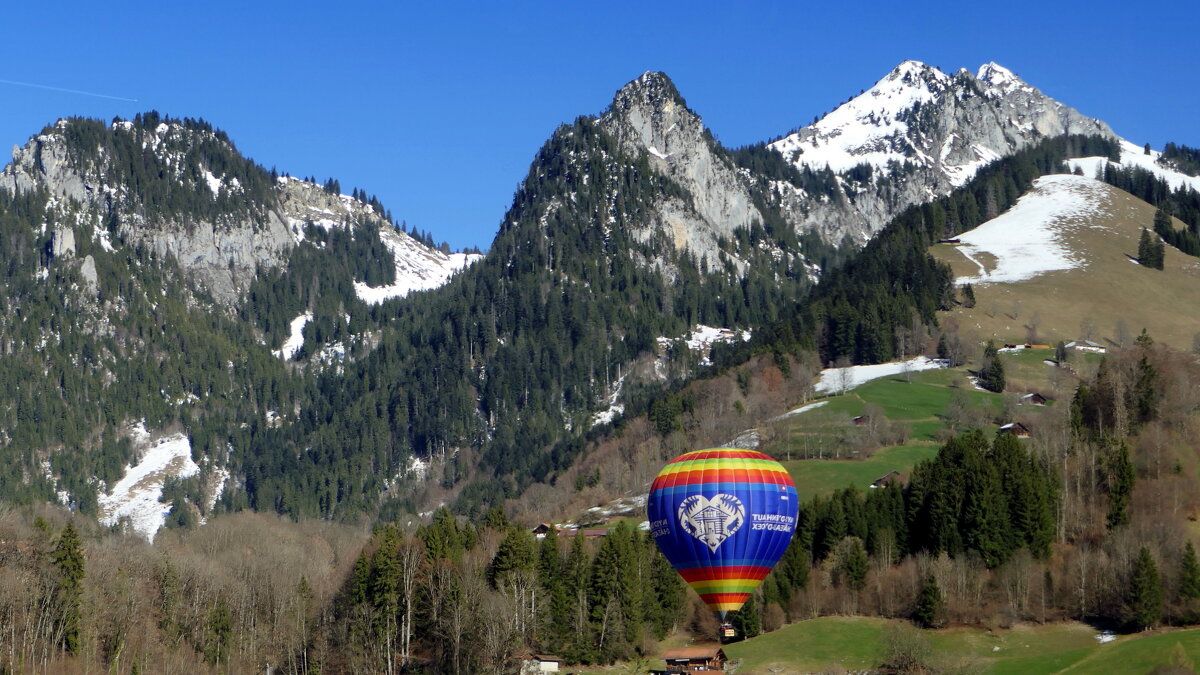 Switzerland "Aiguille du Midi" - Cable car, Panoramic Mont-Blanc Высота-3842 м. - "The Natural World" Александер