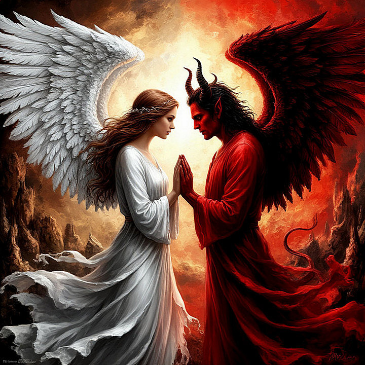 ангел и демон. - Mila 