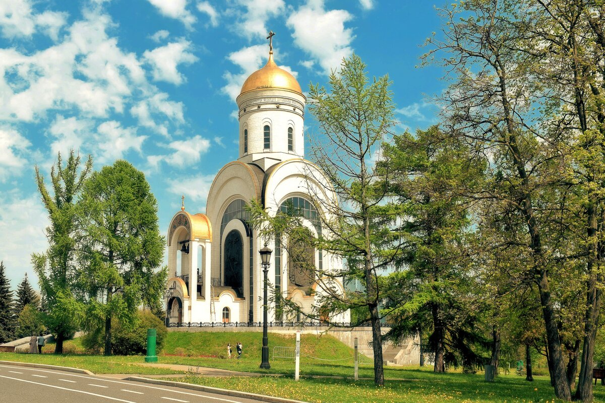 Храм Великомученика Георгия Победоносца. - Татьяна Помогалова Храм Великомученика Георгия Победоносца. - Татьяна Помогалова