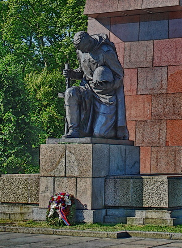 Военный мемориал в Трептов-парке в Берлине - Анастасия Смирнова
