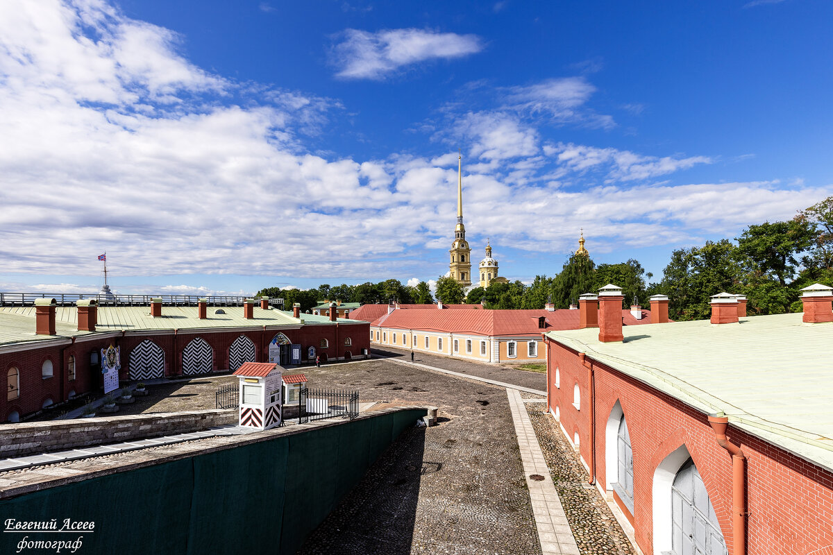 Над крышами Петропавловки - Евгений 
