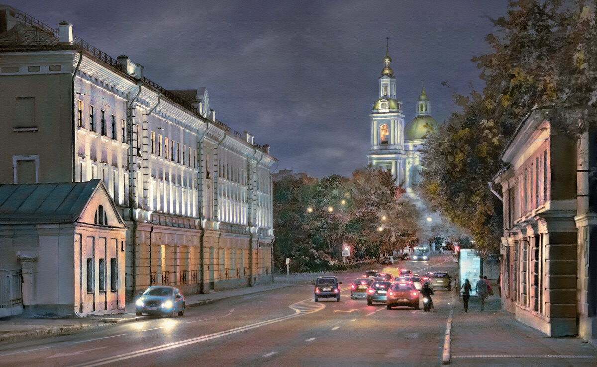 Москва. Спартаковская улица. - В и т а л и й .... Л а б з о'в