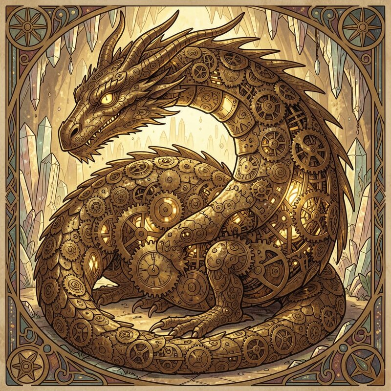 Механический дракон. - Argaman Табашник Механический дракон. - Argaman Табашник