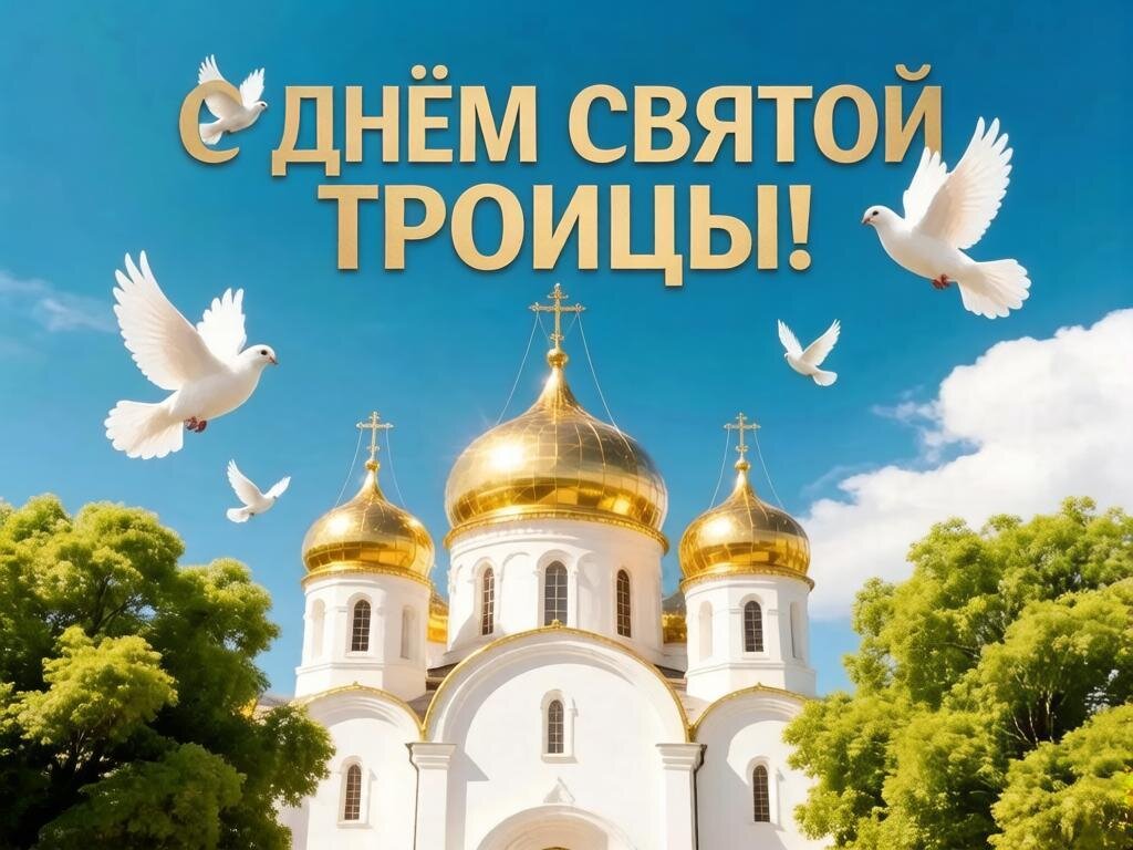 С Днём Святой Троицы! - Елена Сухорученкова С Днём Святой Троицы! - Елена Сухорученкова