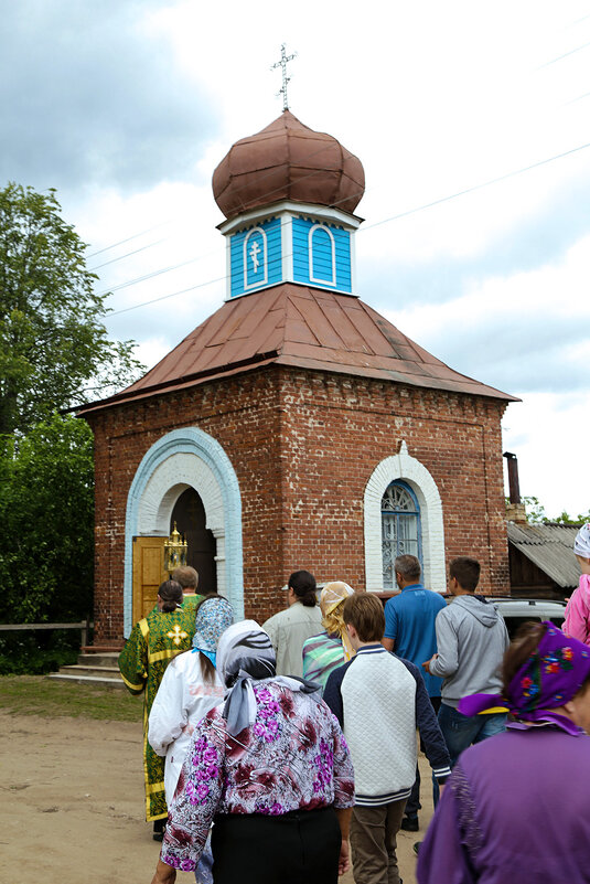 Крестный ход в д.Бетково в Праздник Святой Троицы - Сергей Сомихин Крестный ход в д.Бетково в Праздник Святой Троицы - Сергей Сомихин
