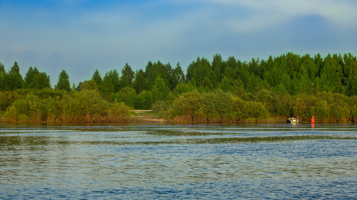 A May evening by the Sukhona River | 3 - Sergey Sonvar A May evening by the Sukhona River | 3 - Sergey Sonvar