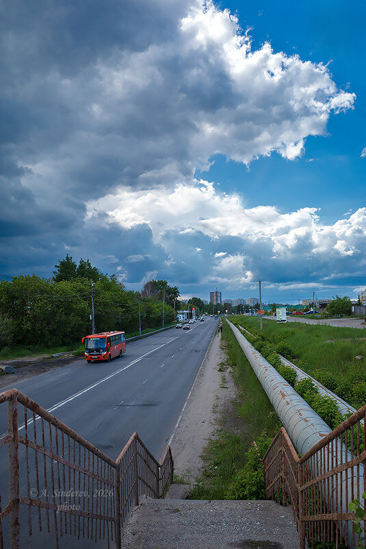 Перспектива городской дороги - Александр Синдерёв
