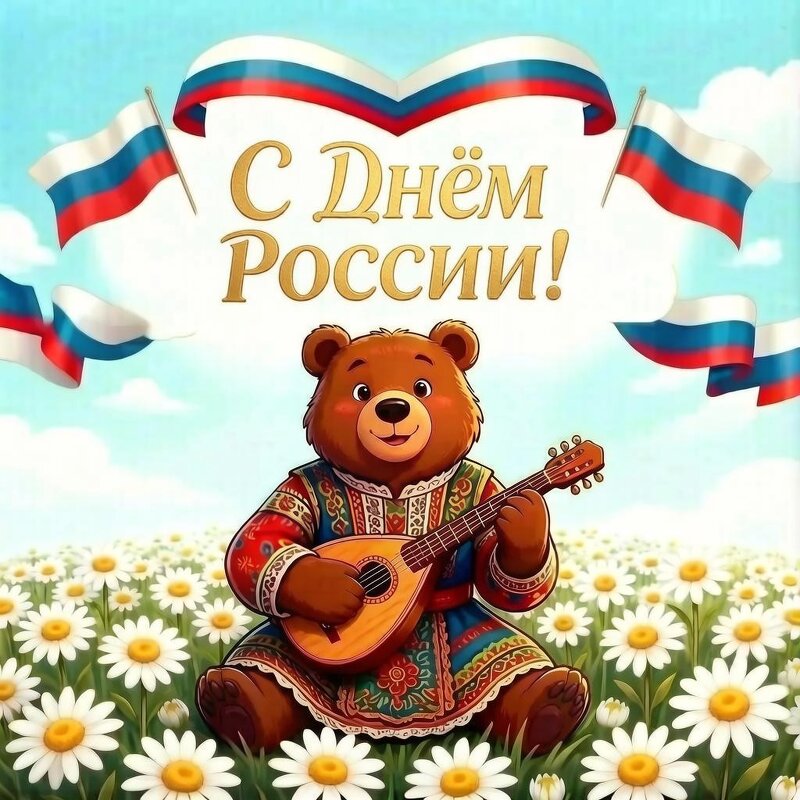 Поздравляю всех вас С Днём России! - Елена Сухорученкова Поздравляю всех вас С Днём России! - Елена Сухорученкова