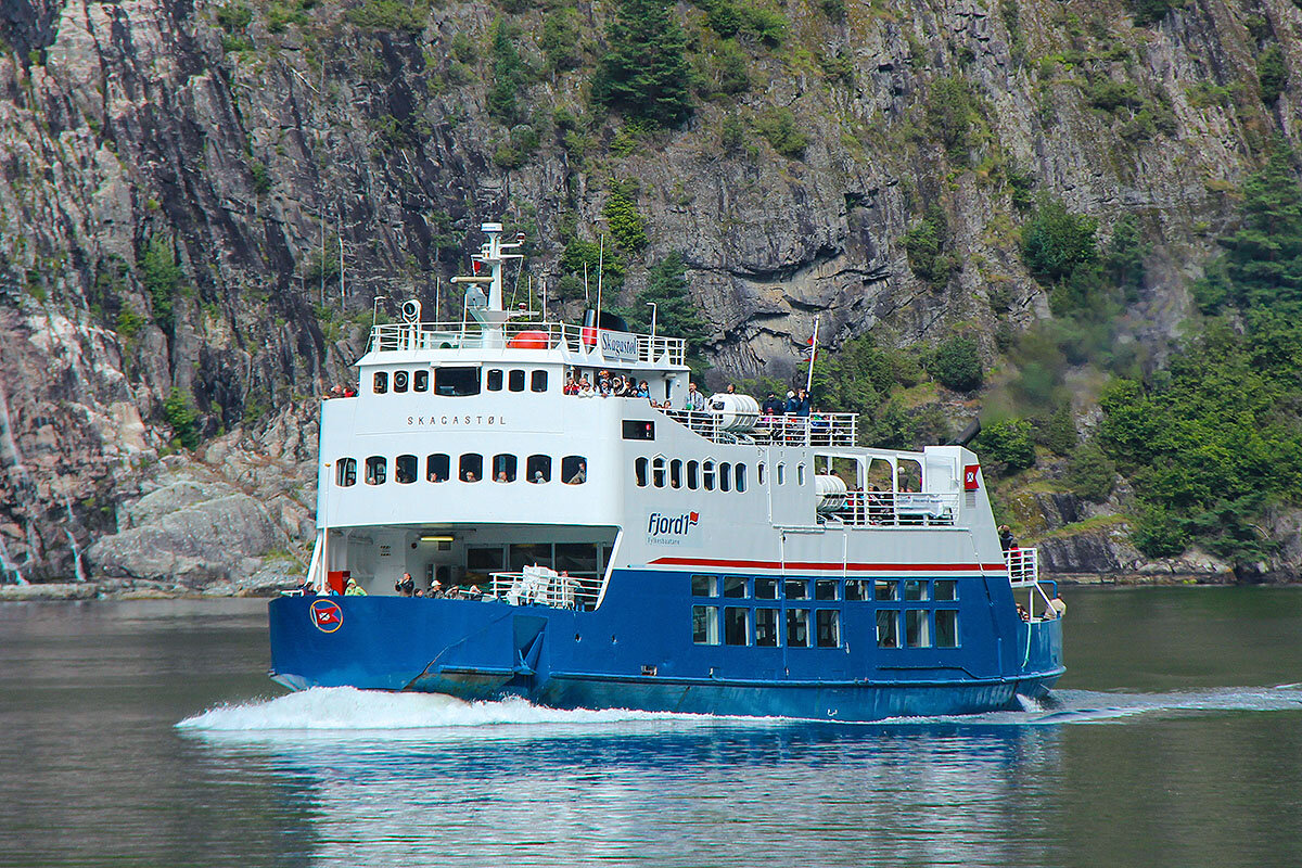 Судно Skagastol Fjord1 в Согнефьорд - Сергей Сомихин Судно Skagastol Fjord1 в Согнефьорд - Сергей Сомихин