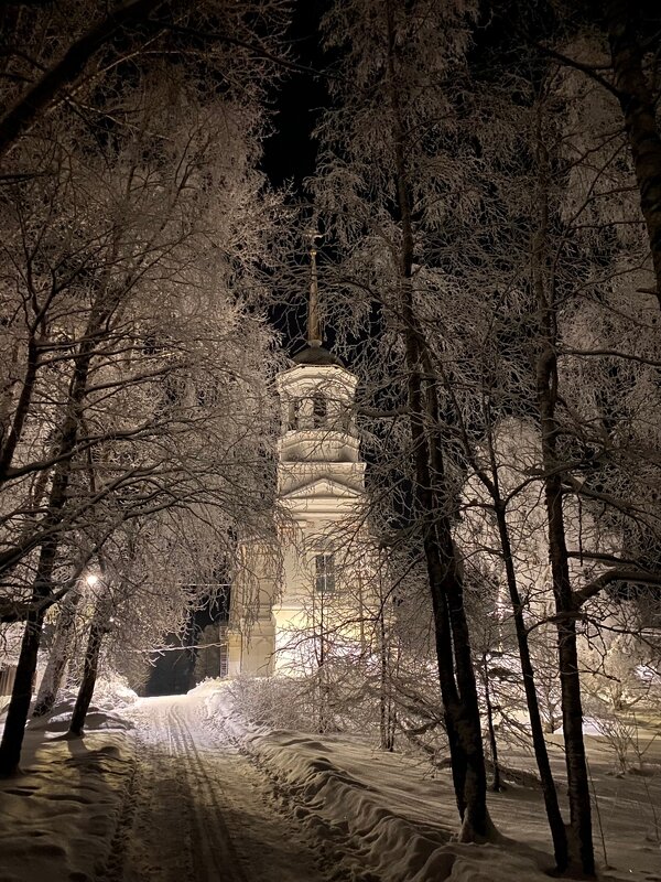Дорога к храму (телефонофото) - Павел Харлин