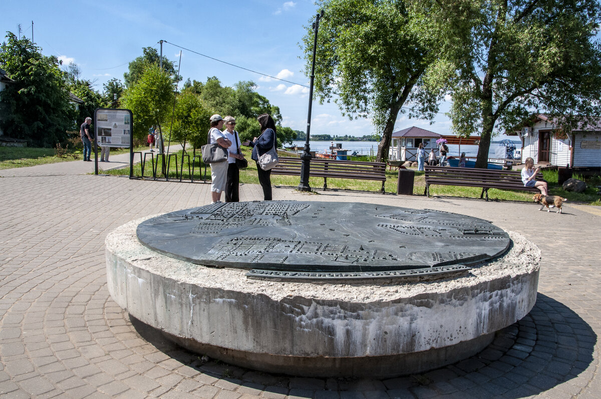 Арт-объект "Старый план города" - Gen Арт-объект "Старый план города" - Gen
