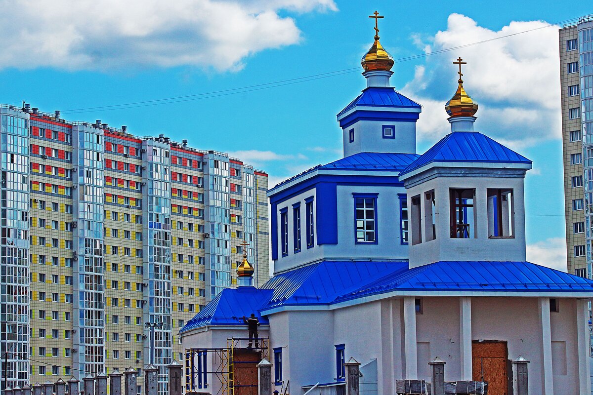 Июнь..Храм в новом микрорайоне! - Владимир 