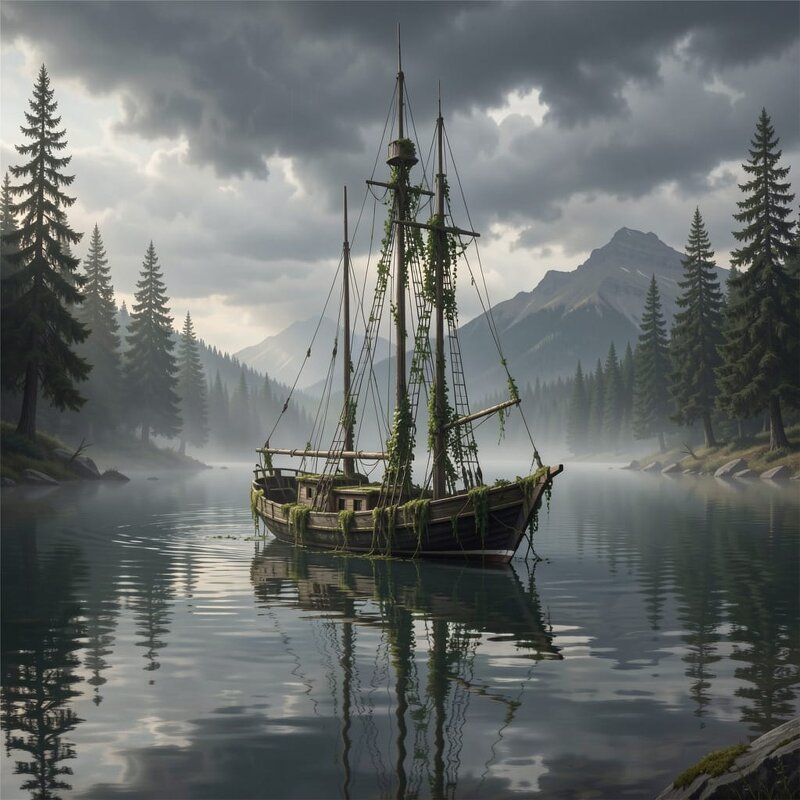 Одинокая яхта. - Argaman Табашник