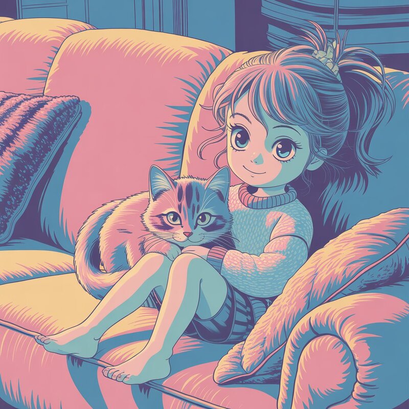 С любимым котиком - Alisia La DEMA