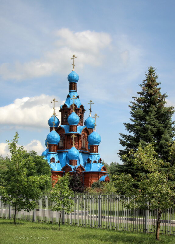 Храм Преображения Господня в Звёздном городке - Andrey Lomakin Храм Преображения Господня в Звёздном городке - Andrey Lomakin