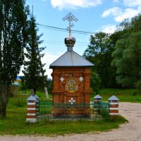 Новочебоксарск. Часовня Смоленской иконы Божией Матери "Одигитрия". :: Пётр Чернега