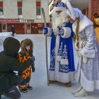 Чтение стихов Деду Морозу это хорошая традиция :: Сергей Цветков