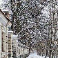 Зимний этюд.... :: Сергей Клапишевский