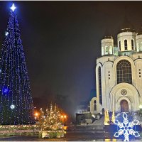 Дождливый Новый год в Калининграде. :: Валерия Комова